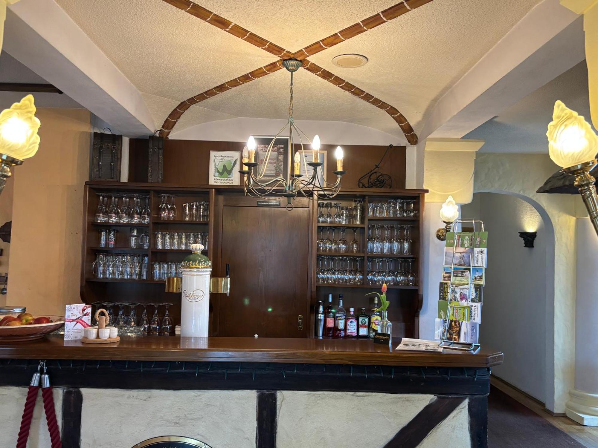 Hotel Burghof Oberweißbach Esterno foto